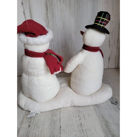Hallmark caroling Snowmen Jingle pals Xmas animated decor figure - Picture 6 of 8